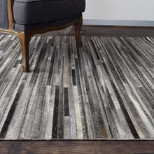 Load image into Gallery viewer, Cowhide Patchwork Lines
