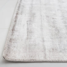 Load image into Gallery viewer, Hand Made Viscose Rug &quot;Carizza&quot; in Silver
